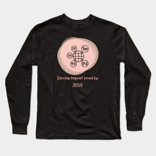 Christian designs - job title - linguist Long Sleeve T-Shirt